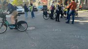 L'intersection Crémazie Ouest/Des Érables est jugée dangereuse par plusieurs citoyens. (Photo: Xavier Renald)