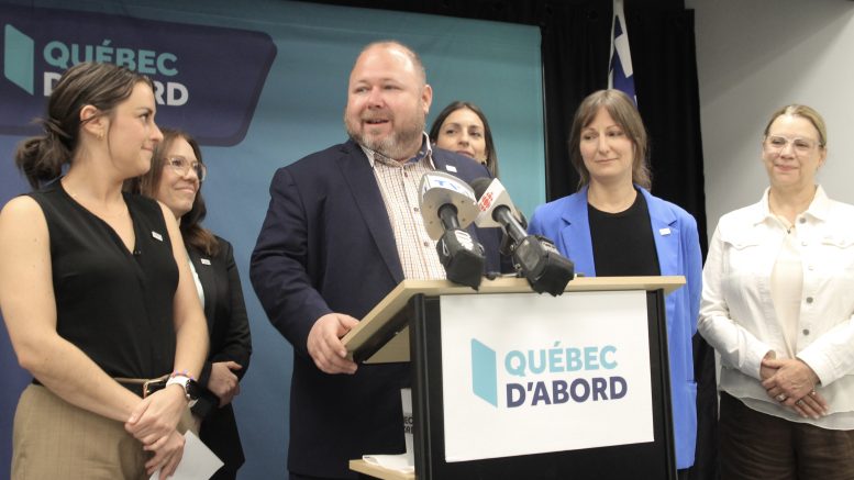 Claude Villeneuve Québec d'abord