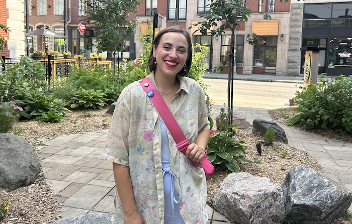 Elainie Lepage est la candidate de Québec Forte et Fière dans le district Saint‑Roch–Saint‑Sauveur