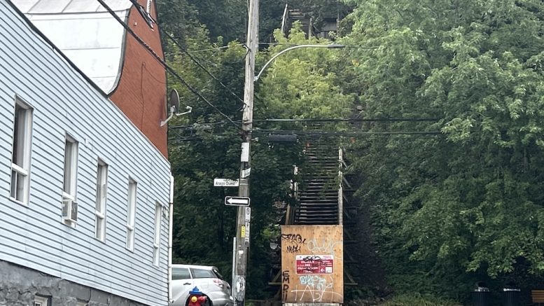 L’escalier des Franciscains