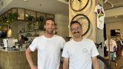 Phil Malenfant et Nicolas Mathieu, copropriétaires de musette. (photo: Xavier Renald)