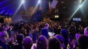 Le parti Québec Forte et Fière organisait son cocktail de financement vendredi dernier au Musée de la Civilisation. (Photo: Page Facebook de Bruno Marchand)