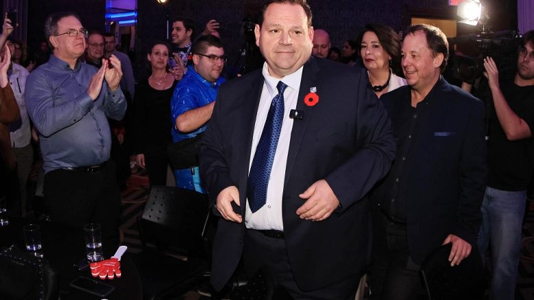 Stéphane Lachance sera le chef de l'opposition officielle à l'Hôtel-de-ville de Québec. (Photo: Philippe Moussette.)