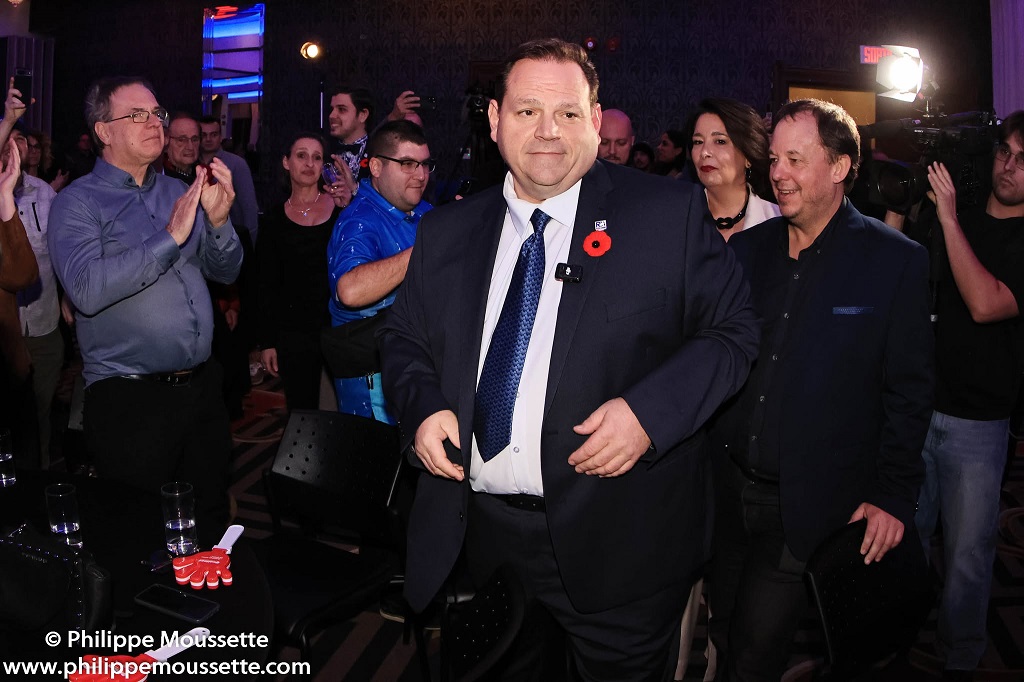 Stéphane Lachance sera le chef de l'opposition officielle à l'Hôtel-de-ville de Québec. (Photo: Philippe Moussette.)
