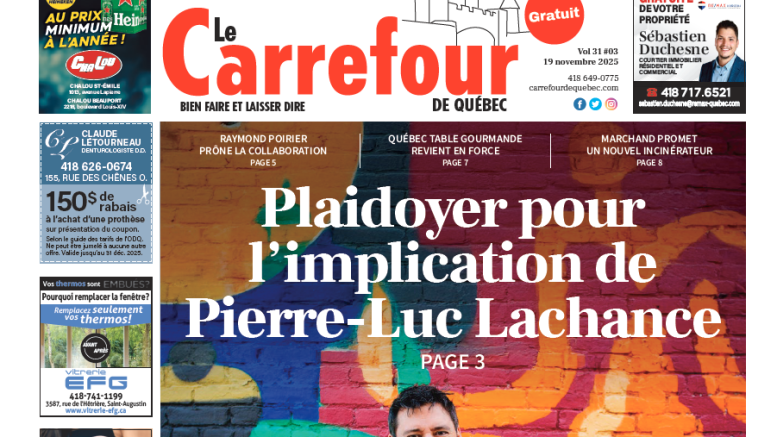 Le Carrefour de Québec – Journal du 19 novembre 2025