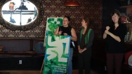 Karine Chiasson et Valérie Pitre de l'IBMF et de la troupe Les Malchaussées (crédit photo: Louis-Alexandre Parent)