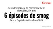 smog Québec