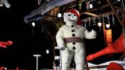 Bonhomme Carnaval au défilé de la Haute-ville (crédit photo: Philippe Moussette)