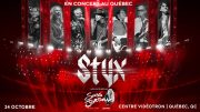 Le groupe STYX de passage à Québec le 24 octobre 2026 (crédit photo: Gestev)