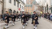 Le défilé de la Saint-Patrick à Québec. (Crédit photo: Muriel Leclerc)