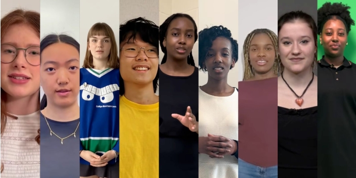 Les 9 finalistes du concours national des voix de la poésie 2026. (Crédit photo: Les voix de la poésie)