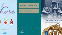 Trois œuvres parmi les lauréats du prix littéraire 2026. (Image: Ville de Québec)