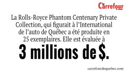 Québec le salon automobile.