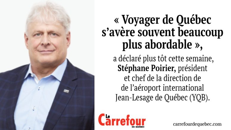 Voyager de Québec s’avère souvent beaucoup plus abordable », selon Stéphane Poirier