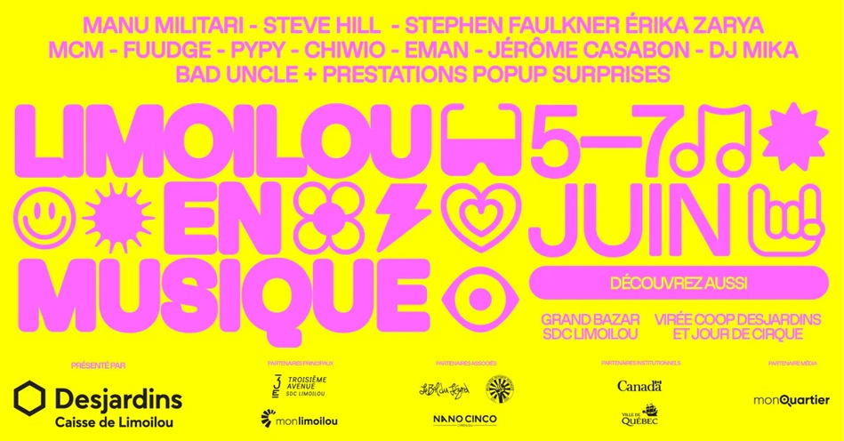 La programmation de Limoilou en musique.(Image: Limoilou en VRAC)