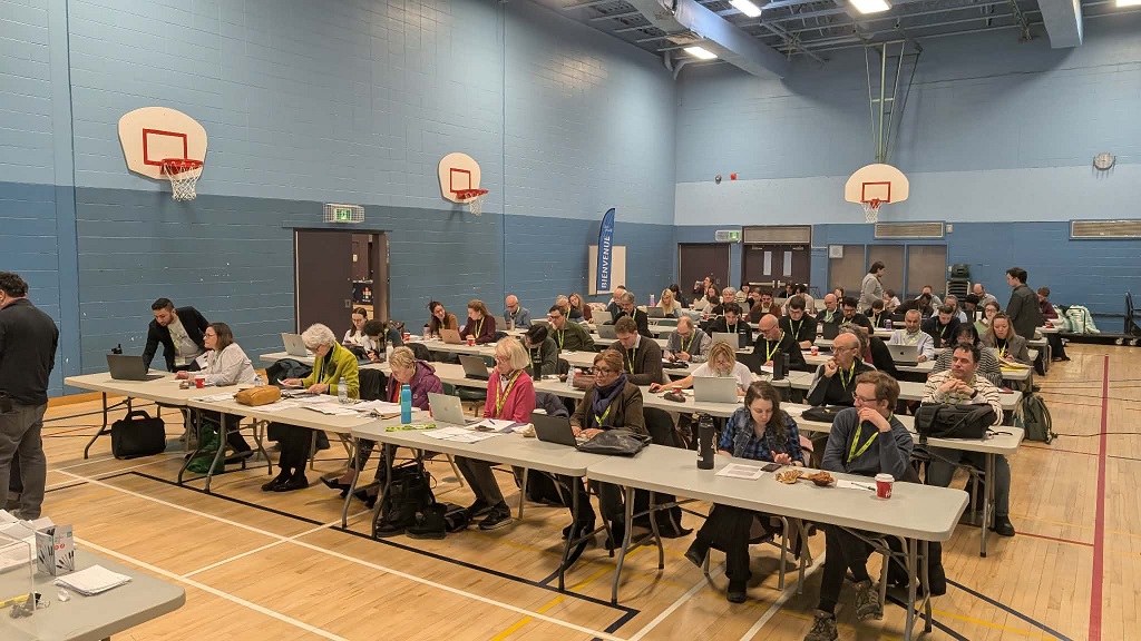 Les juges de l'Expo-science ont remis 5 500 $ en prix aux élèves qui se sont démarqués au cours de la fin de semaine. (Photo : page Facebook de Boîte à science - Technoscience Québec et Chaudières-Appalaches)