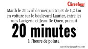 La congestion sera donc bien présente sur le boulevard Laurier dans les prochains mois .