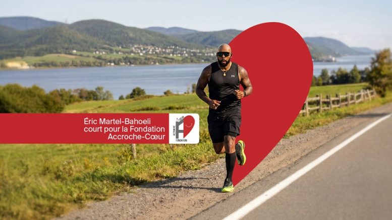 Éric Martel-Bahoeli réalisera un défi de taille le 24 juin prochain. (Photo : Courtoisie)