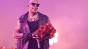 Le rappeur Flo Rida en prestation au centre Vidéotron le 28 juin dernier. (Crédit photo: Philippe Moussette)