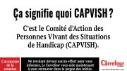Le CAPVISH est le Comité d’Action des Personnes VIvant des Situations de Handicap.