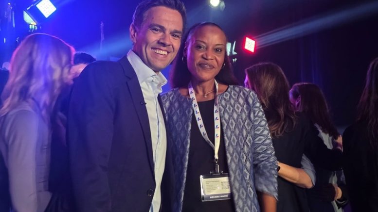 Seynabou Top se portera candidate pour le PLQ dans Charlesbourg. (crédit photo; Parti Libéral du Québec)