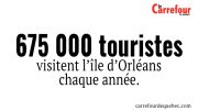 675 000 touristes visitent l’île d’Orléans chaque année