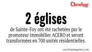 Les églises Saint-Mathieu et Saint-Yves, ont été rachetées par le promoteur immobilier ACERO.