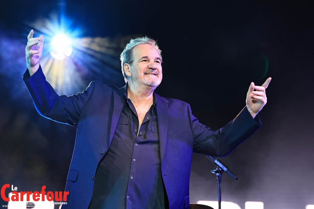 Paul Piché était en prestation Dimanche soir à la Place George-V pour le Festival d'Été de Québec. (Photo: Philippe Moussette)