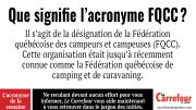 La FQCC accompagne les amateurs de camping, de caravaning, de voyage et de plein air