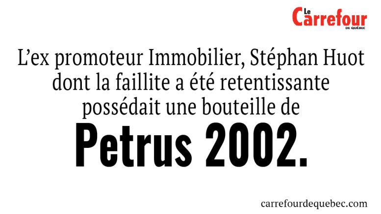 Cette bouteille vaut plusieurs milliers de dollars sur le marché. 