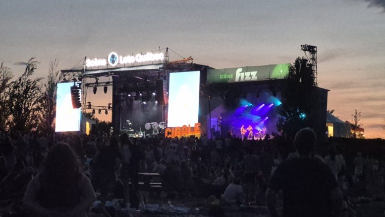 Le festival Cigale a clôturé sa cinquième édition à la baie de Beauport. (Photo: Louis-Alexandre Parent)