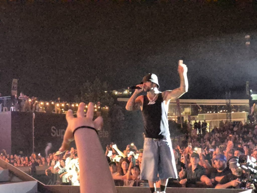 Souldia était l'un des invité à la soirée Carte Blanche de Loud à l'Agora du Vieux-Port de Québec. (Photo: Louis-Alexandre Parent)