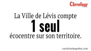 Le seul écocentre de la Rive-Sud est à Saint-David.