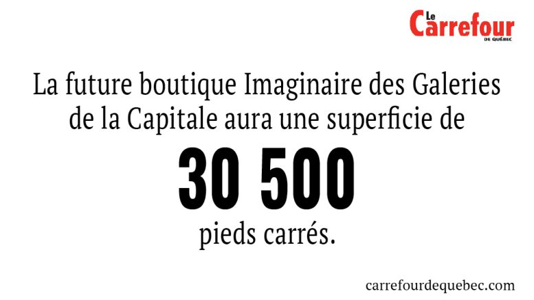 Un projet de développement évalué à 19 M$ qui est en cours de réalisation aux Galeries de la Capitale pour remplacer l’ancien La Baie.