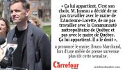 Bruno Marchand a participé à un impromptu de presse plus tôt cette semaine.