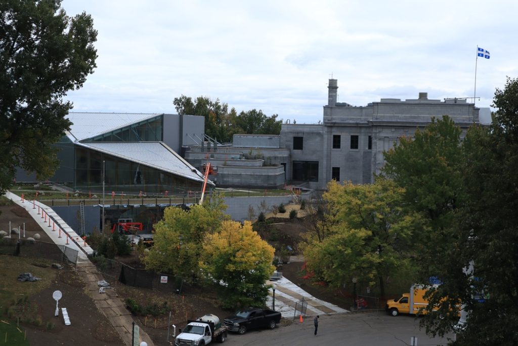 L'Espace Riopelle du MNBAQ. (Photo: Louis-Alexandre Parent)