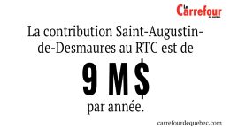 Le maire Saint-Augustin-de-Desmaures a récemment souhaité se retirer du Réseau de transport de la Capitale.