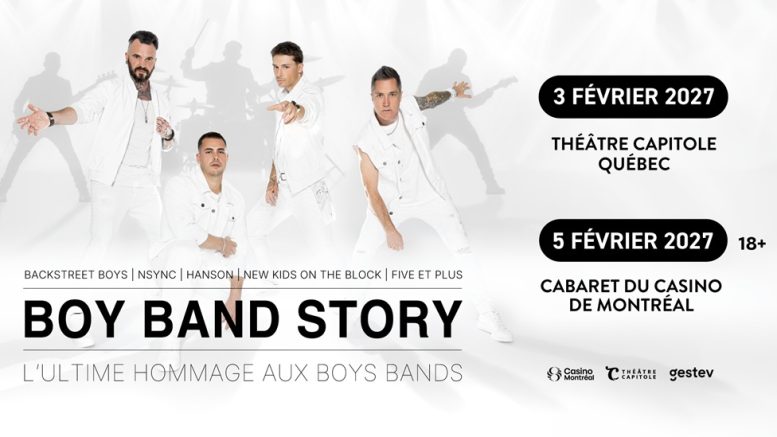 Boys Band Story sera présenté au Théâtre Capitole le 3 février prochain. (Image: Gestev)