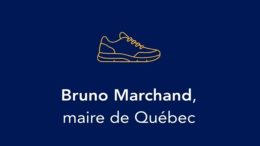 Le logo est utilisé sur une vidéo publiée par le maire Bruno Marchand (Photo: Facebook Bruno Marchand)