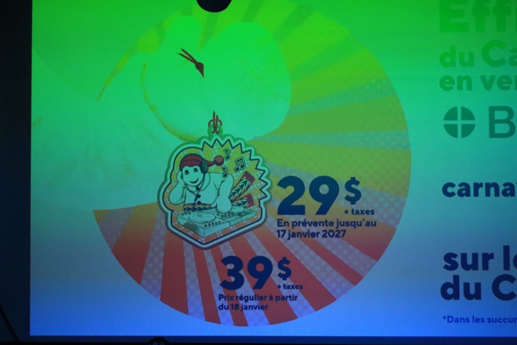L'effigie du 73e Carnaval de Québec sera au même prix que l'an passé. (Photo: Louis-Alexandre Parent)