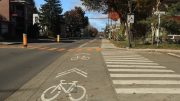 Le nouveau corridor VivaCité inauguré sur la 4e Avenue Est. (Photo: Louis-Alexandre Parent)