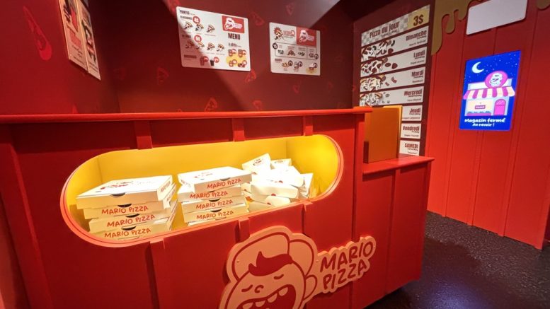 La salle Mario Pizza à l'Exode aventure. (Photo: Exode aventure)